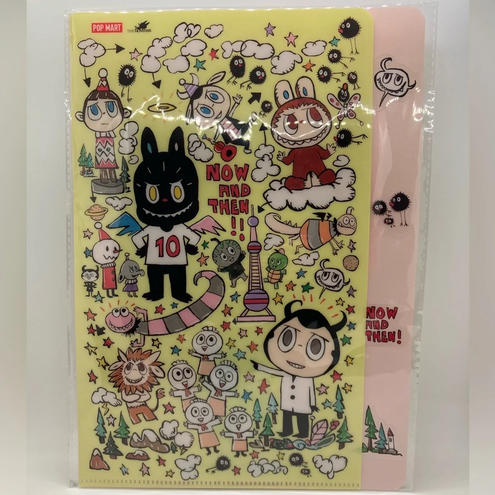Limited Edition Labubu File Folder - Pop Mart The Monsters 10th Anniversary